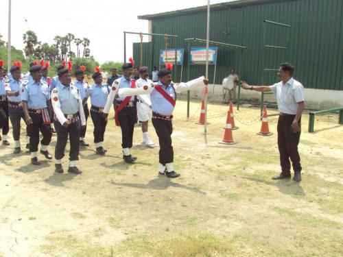 The security Services-Foot drill